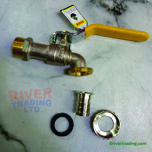 RIVER BRASS TAP - ROBINET