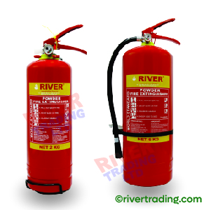 RIVERยฎ POWDER FIRE EXTINGUISHER RIVERยฎ POWDER FIRE EXTINGUISHER