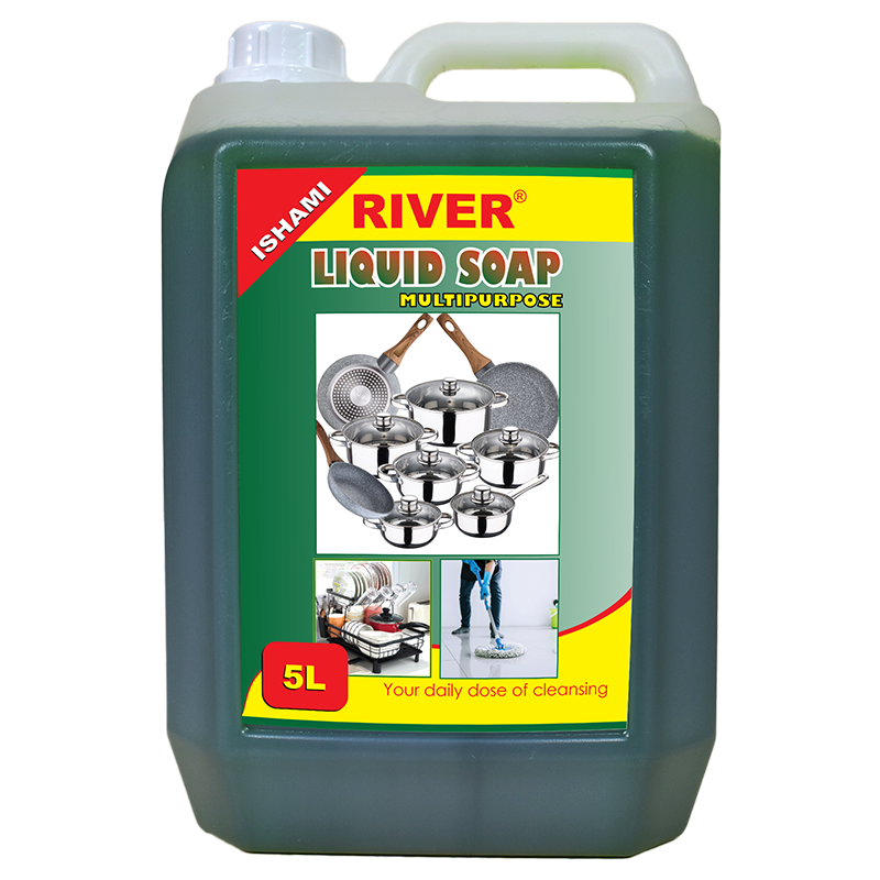 Ishami liquid soap Front side